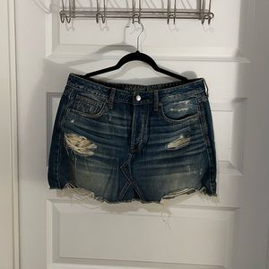 American Eagle Outfitters denim mini skirt size 12